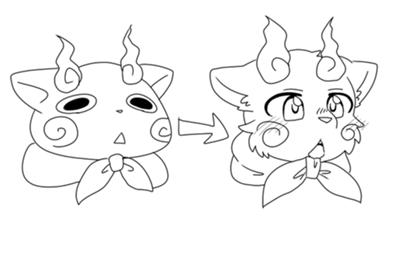 ネタに困ったスタジオジブリがとうとう妖怪ウォッチを映画化 コマさん へのボケ 27704500 ボケて Bokete