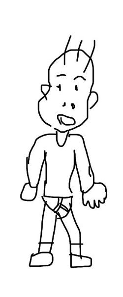 レレレのおじさん 2歳 2020年03月08日のイラストのボケ 79904249 ボケて Bokete