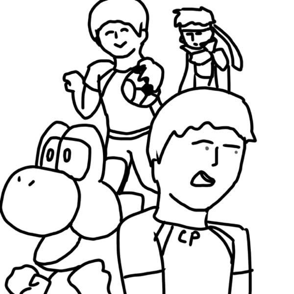 最新のマリオでヨッシー以外のキャラクターのデザインが変更された 2018年05月27日のイラストのボケ 62622197 ボケて Bokete