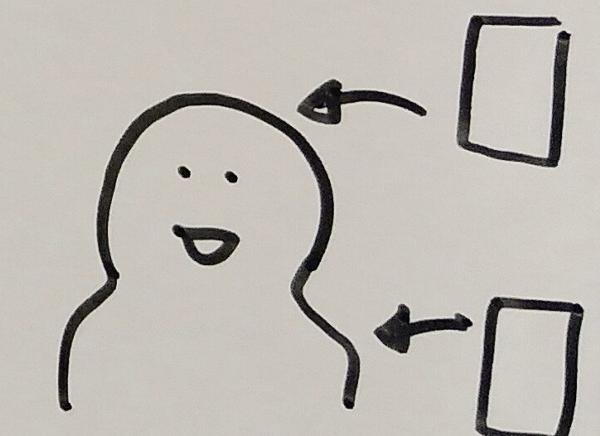 ハゲなので 頭頂部に湿布を貼ることができる 2020年09月18日のイラストのボケ 85242791 ボケて Bokete