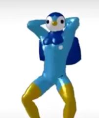 ポッチャマを進化せずにlv 100まで育てた結果 コバルトブルー色へのボケ ボケて Bokete