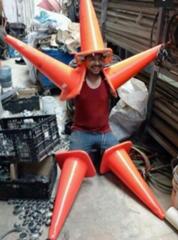 実写版スポンジボブの ピンクの奴 がなにかと酷い 円錐へのボケ ボケて Bokete