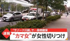 カマ女は未確認生命体4号によって倒されました 自動車用パーキングライトへのボケ ボケて Bokete