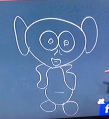 ドラえもんを絵描き歌通りに描いたらこうなった 黒板へのボケ ボケて Bokete