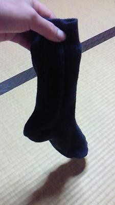 ぬぎたての靴下