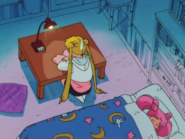 ちびうさ 寝る前に髪の毛をほどかないと 明日の朝が大変な事になるよ アニメ漫画へのボケ ボケて Bokete