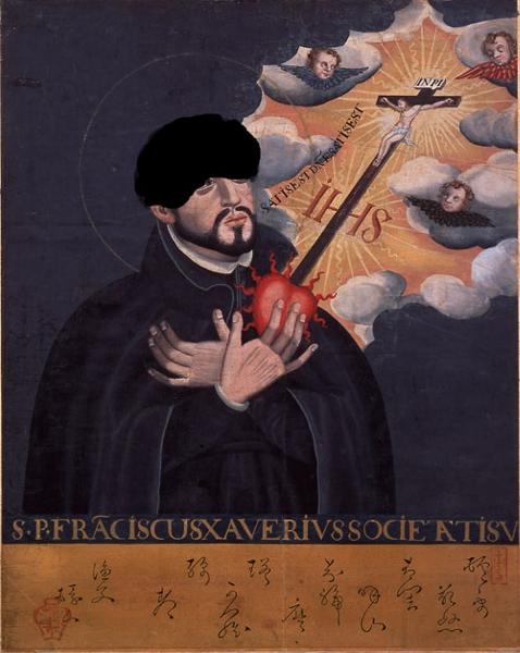 髪が増えてイケメンになったザビエル 2017年02月23日夕方ごろにYOSHIさんが投稿したお題 ボケて(bokete)